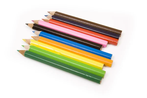 Lápices de dibujo de colores —  Fotos de Stock