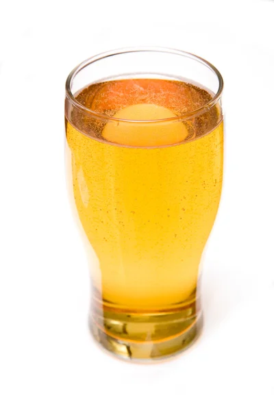 Glass of cider — Stock Photo, Image