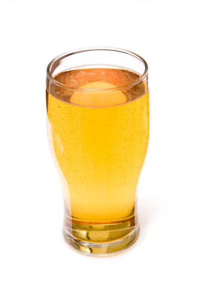 Glass of cider — Stock Photo, Image