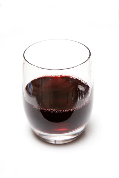 Rött vin i glas — Stockfoto