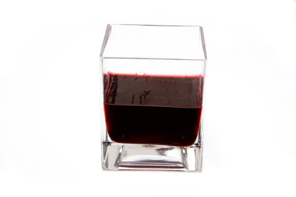 유리잔에 담긴 붉은 포도주 — 스톡 사진