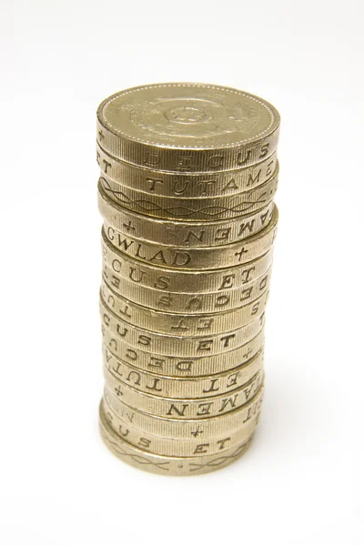 英镑硬币 — 图库照片