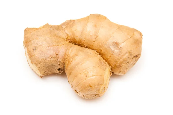 Root ginger isolated on a white studio background. — Stock Photo, Image