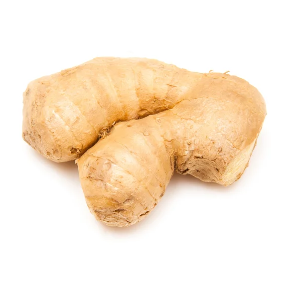 Root ginger isolated on a white studio background. — Stock Photo, Image