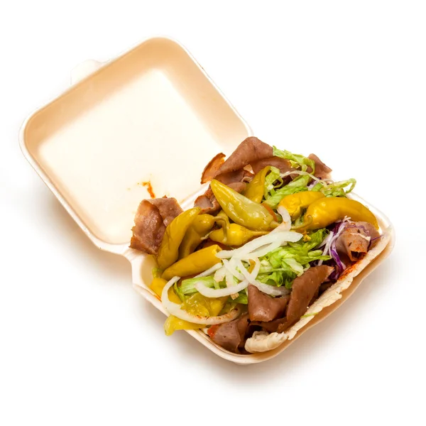 Lamb Doner kebab — Stock Photo, Image