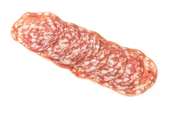 Salame de porco italiano . — Fotografia de Stock