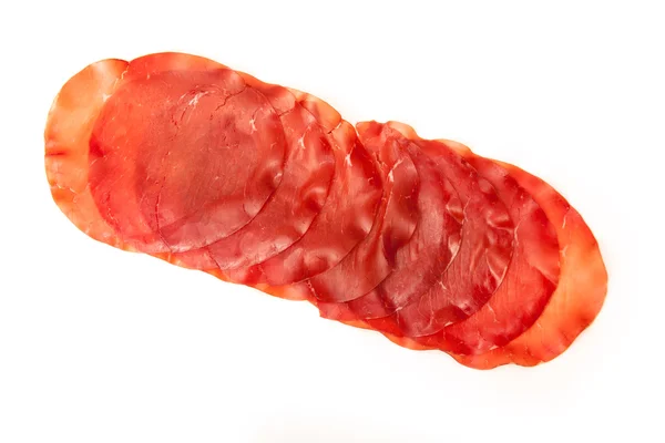 Getrocknete Rindfleischscheiben — Stockfoto