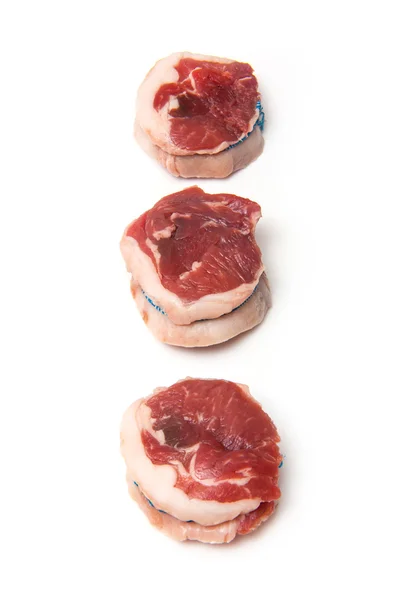 Noisettes de viande de chèvre — Photo