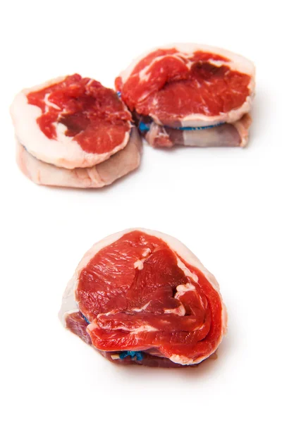 Goat meat noisettes — Stock Photo, Image