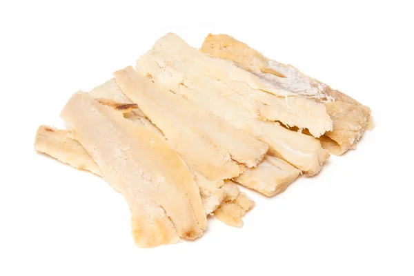 Pieces of salt cod fish — Stock Photo, Image