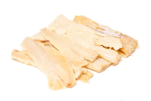 Pieces of salt cod fish — Stock Photo, Image