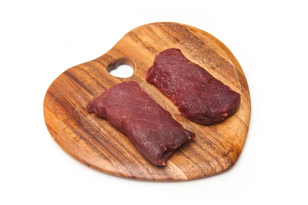 Camel meat steaks — Stock Photo, Image