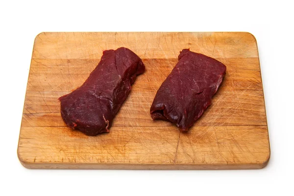 Camel meat steaks — Stock Photo, Image