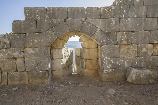 Ancient Nimrods fortress. Megalithic structure. — Stock Photo, Image