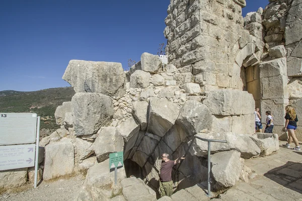 Nimrods starożytnej twierdzy. megalityczne struktury. — Zdjęcie stockowe
