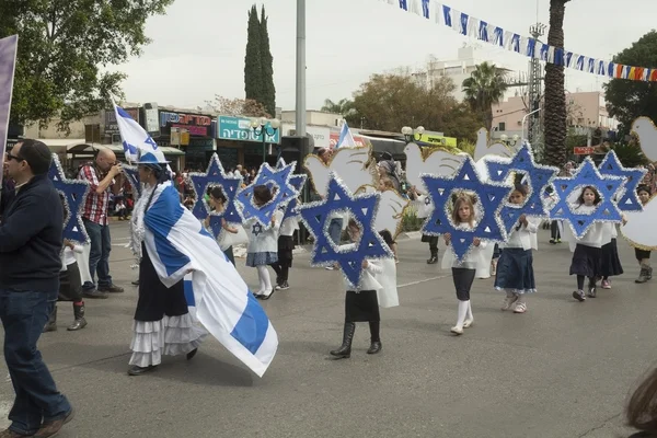 Purim in Israel. — Stock Photo, Image