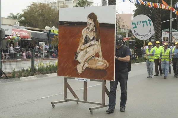 Purim karnaval. — Stok fotoğraf