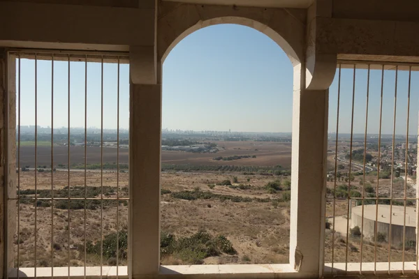イスラエルのクルセーダーの要塞の遺跡. — ストック写真