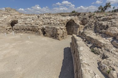 Antik Roma Stadyumu kalıntıları.