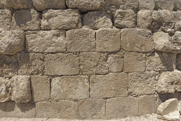 Текстура давньої кам'яної стіни . — стокове фото