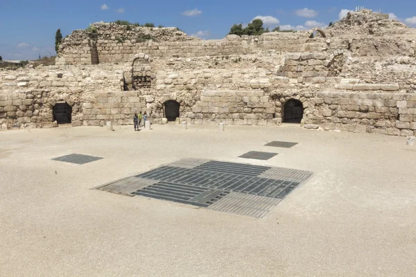 Ruins of ancient Roman stadium. — Stock Photo, Image