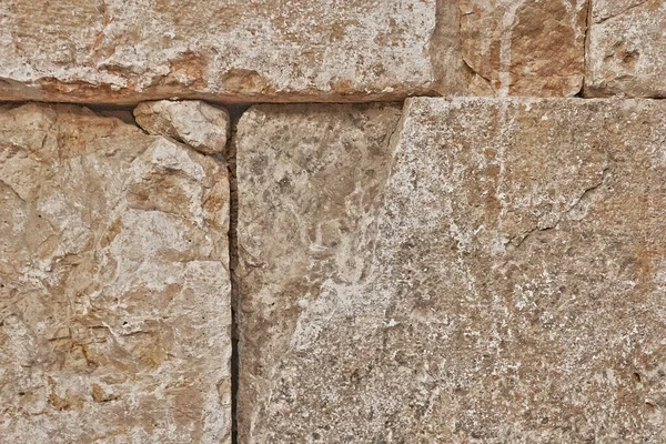 Θραύσματα Της Δομής Τάφος Των Προγόνων Χεβρώνα Αρχαία Εβραϊκή Πόλη — Φωτογραφία Αρχείου