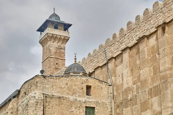 Grób Przodków Hebron Starożytne Żydowskie Miasto Izraelu — Zdjęcie stockowe