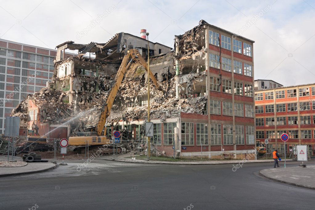 demolition of a building
