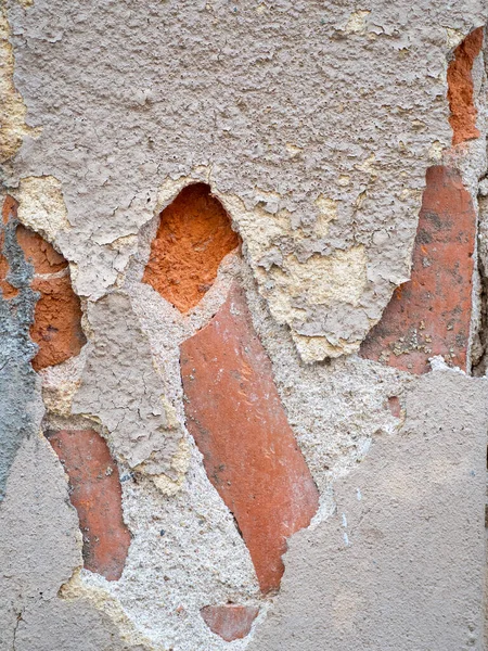 Çatlak beton bir duvarın dokusu — Stok fotoğraf