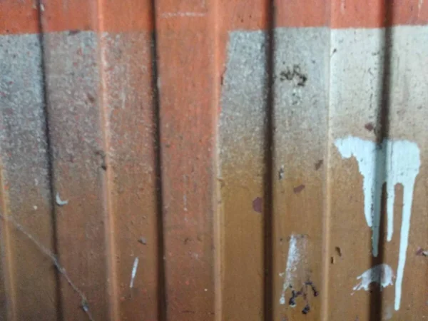 kırmızı boyalı çelik plaka dokusu. Doku ve grafik kaynağı