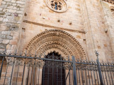 İspanya, Zamora 'daki Santa Maria Magdalena Kilisesi. HD resim