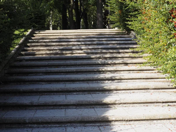 Stone Stairs Natural Forest Ecology Lifestyle Concept Image — Stock Photo, Image