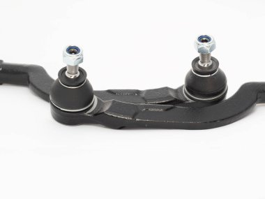 Beyaz bir arka planda izole edilmiş araba pisti direksiyonu. hd resmi