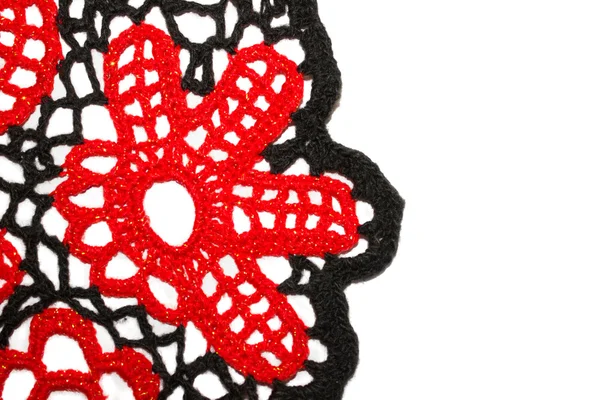 Gestrickte Blume — Stockfoto