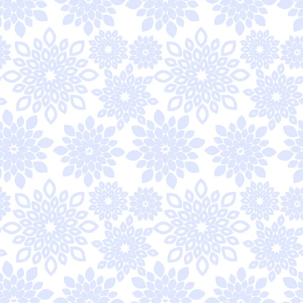 Diseño Fondo Patrón Repetición Floral Púrpura Claro — Vector de stock