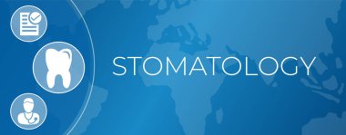 Küresel Dünya Harita Tasarımı ile Stomatoloji Arkaplan Resimleri
