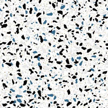 Modern Terrazzo Taş Yapısı Kusursuz Desen Tasarımı