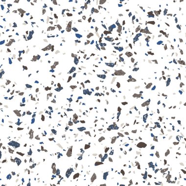 Terrazzo Taş Yapısı Kusursuz Desen Tasarımı