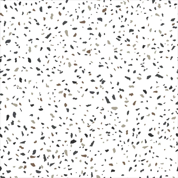 テラッツォ花崗岩石のテクスチャシームレスなパターンデザイン — ストックベクタ