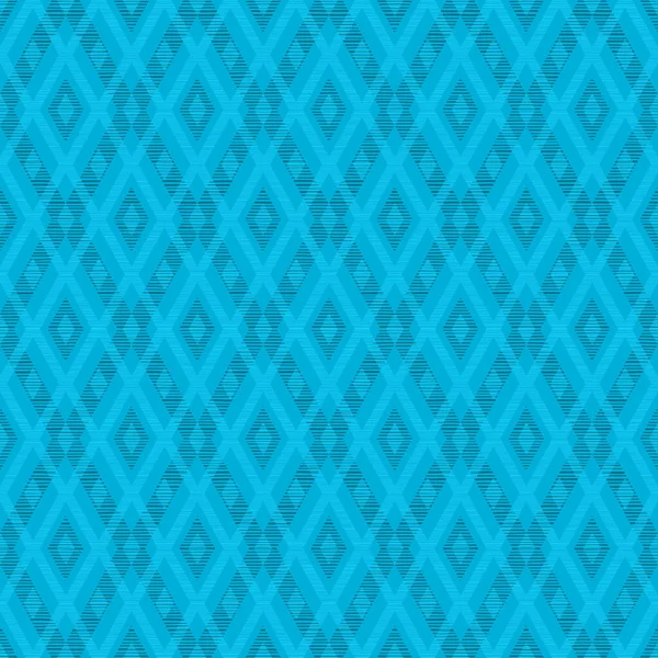 Vecteur Motif Sans Couture Géométrique Bleu Vif Avec Conception Abstraite — Image vectorielle