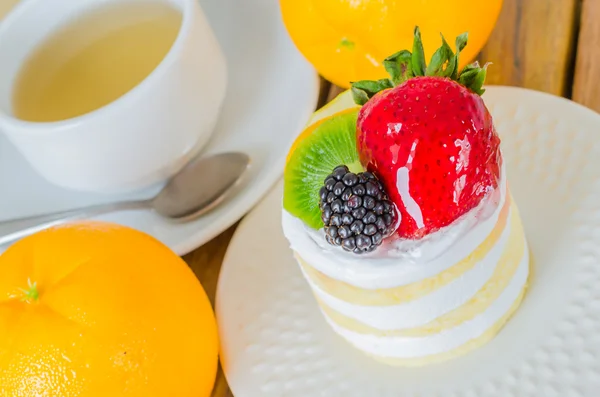 Pastel de frutas — Foto de Stock