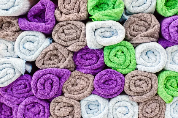 Asciugamano colorato — Foto Stock