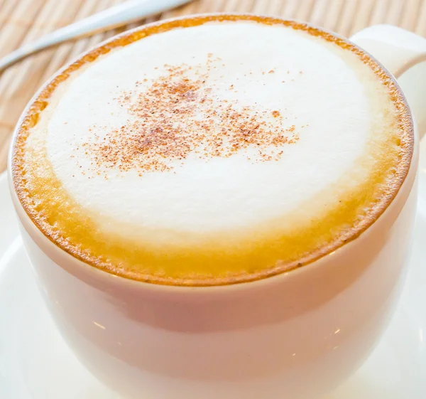 Forró cappuccino — Stock Fotó