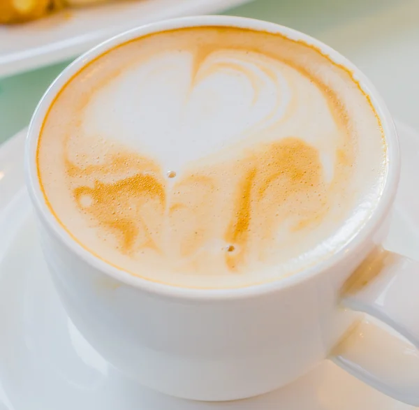 Heißer Kaffee — Stockfoto