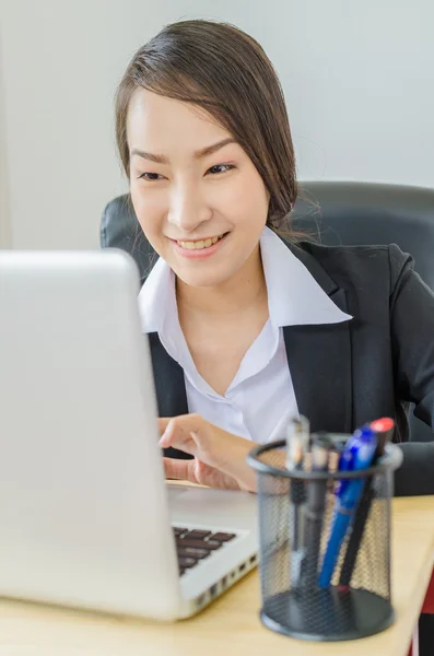 Business women smile — Stock Photo, Image
