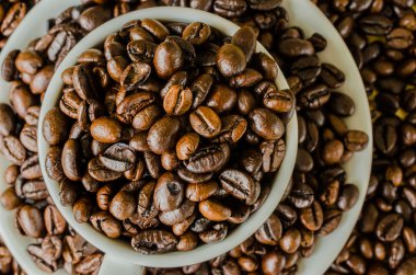 Cup Kahve çekirdekleri