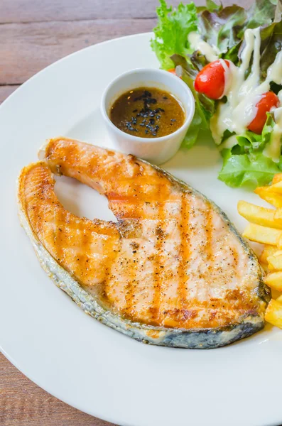 Carne de salmón — Foto de Stock