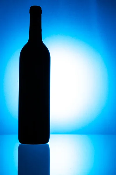 Botella vino — Foto de Stock