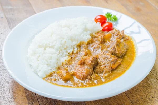 Riz au curry — Photo