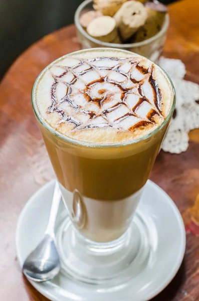 Cappuccino kahve — Stok fotoğraf